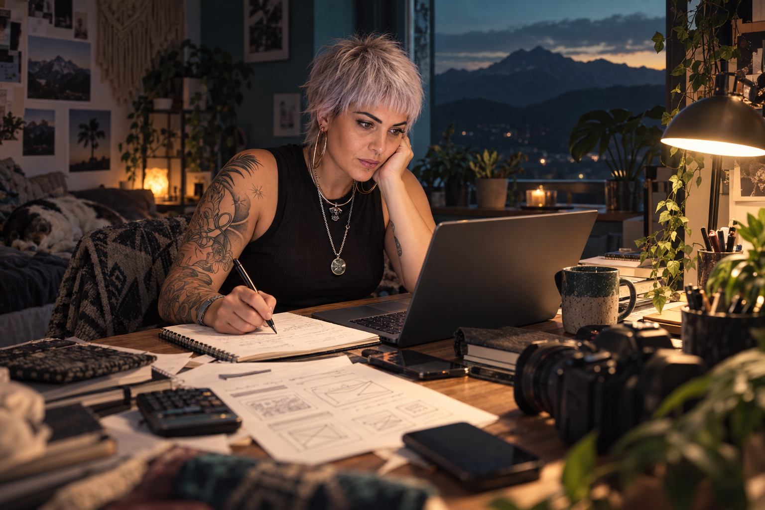 Anaïs imagine des supports professionnels avec RE4